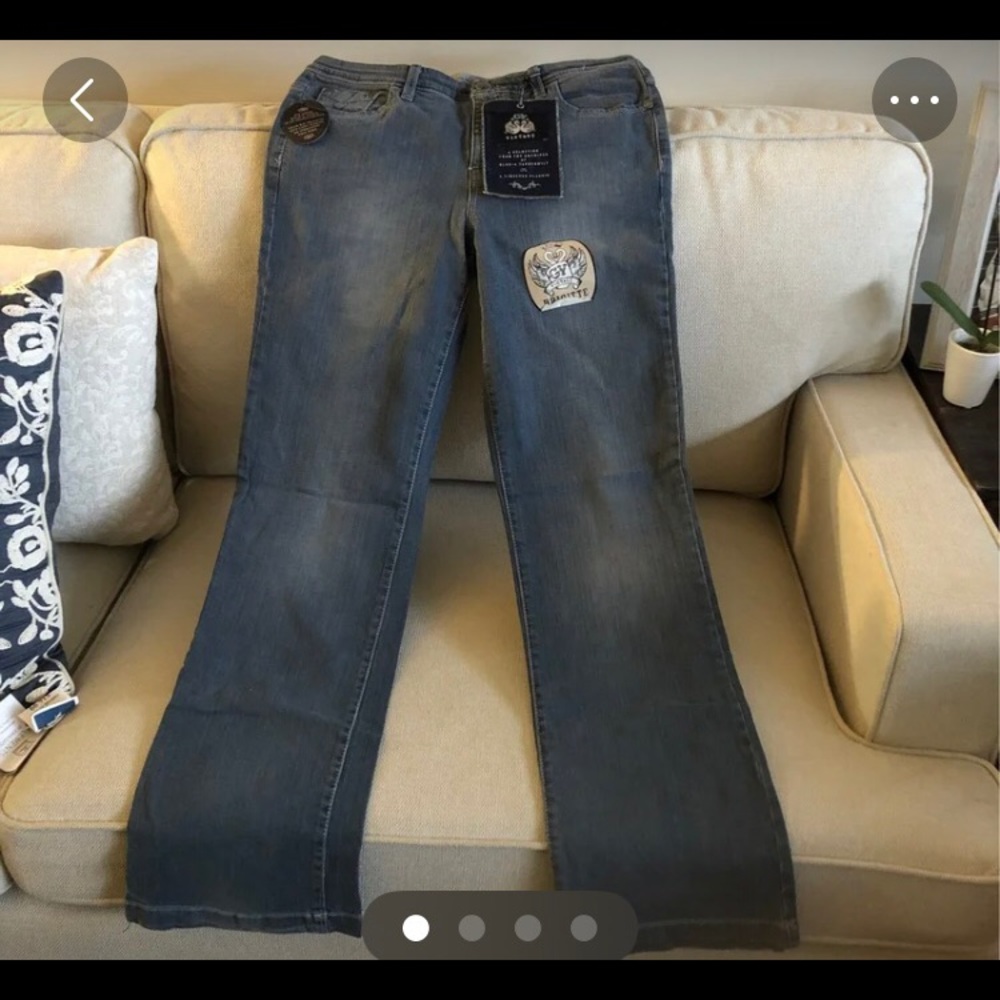 Gloria Vanderbilt Brigitte Stretch Jeans size 8 color dusk
